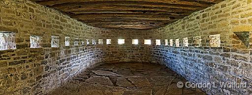 Caponniere Interior_16126-8.jpg - Photographed at Fort Wellington in Prescott, Ontario, Canada.